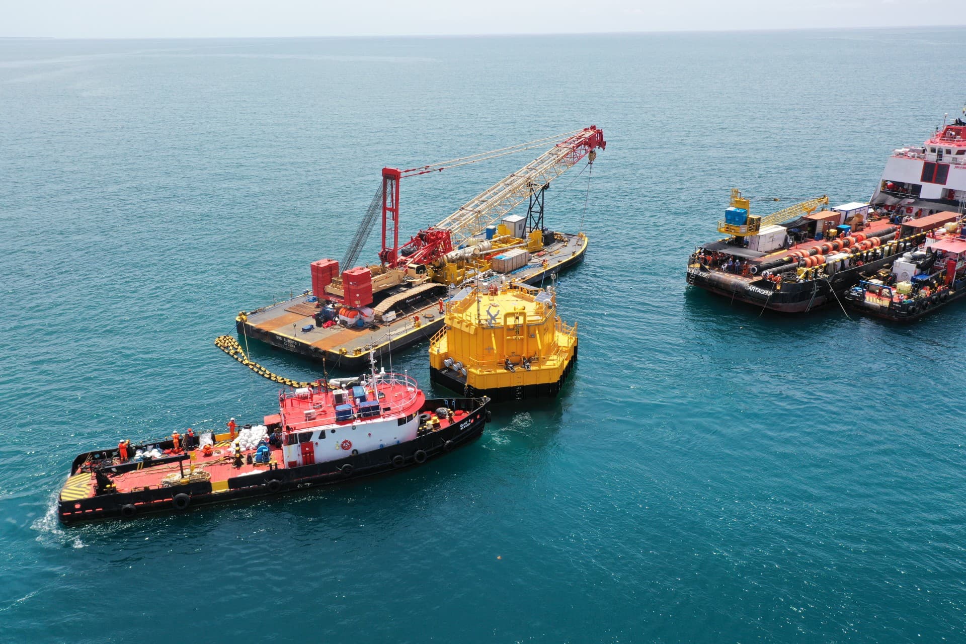 Reemplazo de PLEM y monoboya TLU2 en Coveñas.